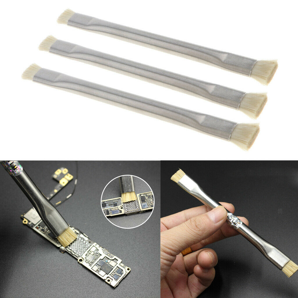 3Pcs Anti-static Brush Motherboard Cleaning Tools Repair Part for Cellphone &
