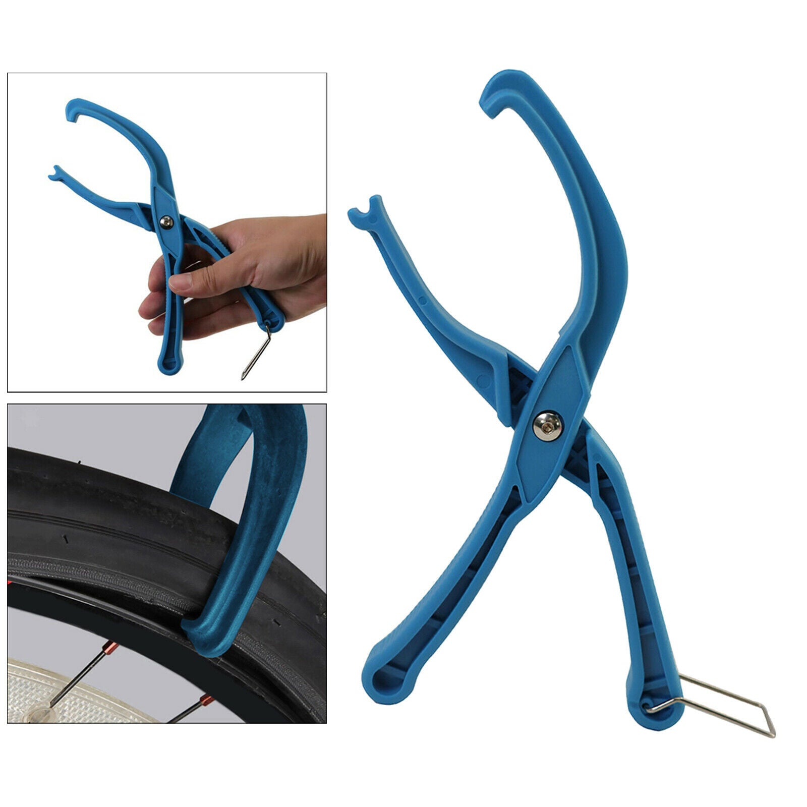 Tire Removal Clamp Bike Hand Tire Lever Bead Repair Tool for Difficult Bikes