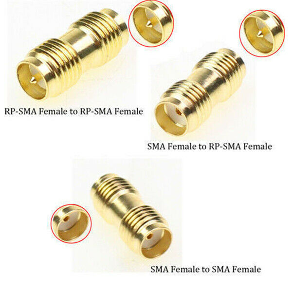 18 Pcs SMA Kits Connector Male Female Plug Antenna Converter Adapter Coax Set H6