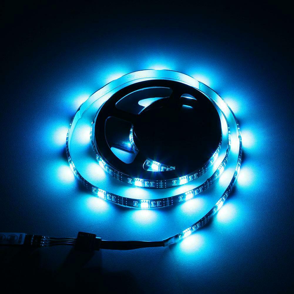 USB 5050 LED Strip RGB Light TV Backlight Lamp+3 Keys Mini RGB Controller @