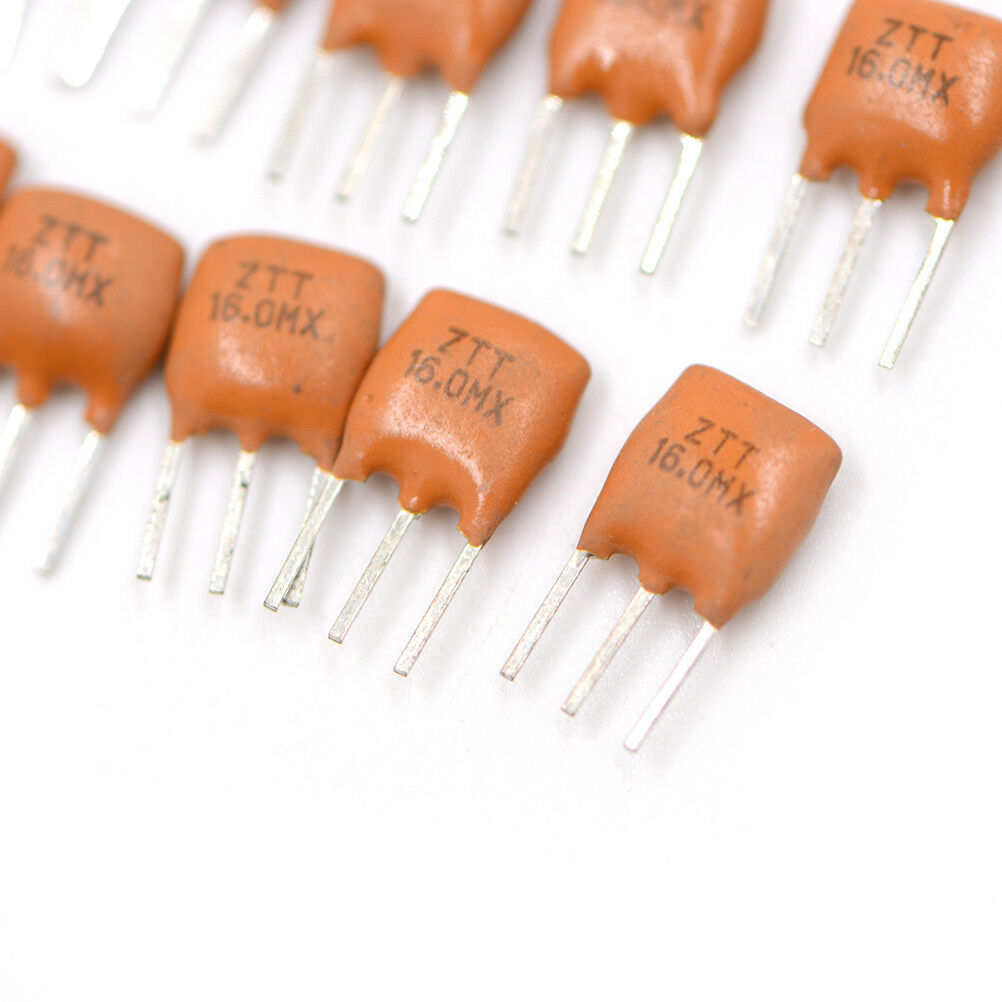 10pcs 3 Pins Ceramic Resonator 16.0MHz Hot Sal.l8