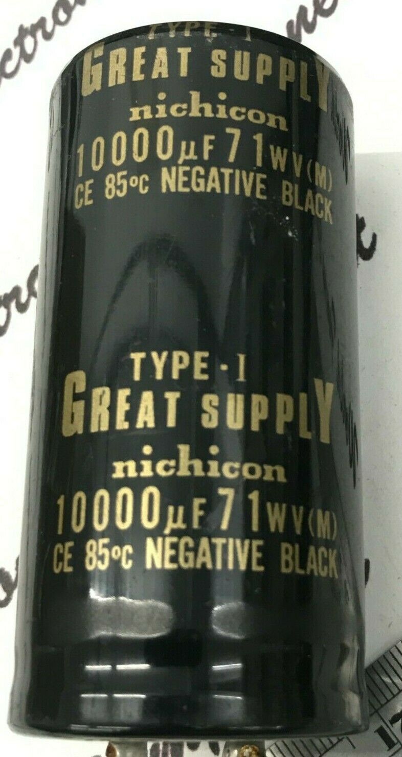 1pcs - Nichicon 10000uF 71V Snap-In Aluminum Capacitor