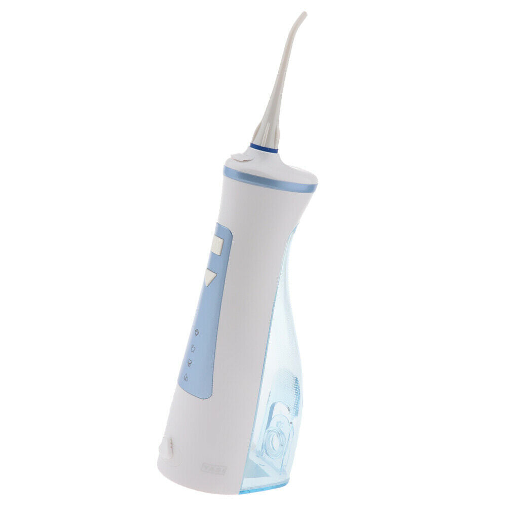 Portable Dental Water Flosser Oral Irrigator Water Teeth Cleaner Blue