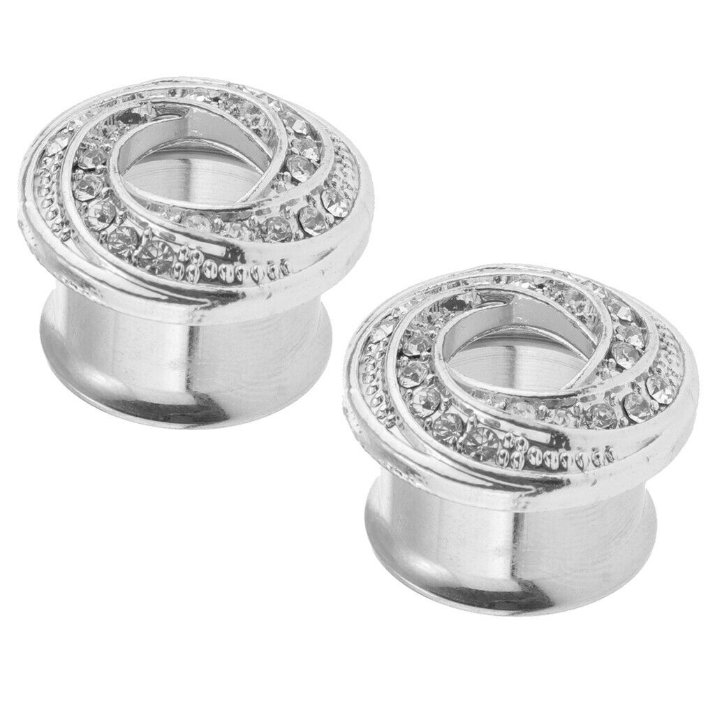 Ear Tunnel Plug Expansion, Made Of Hypoallergenic Stainless Steel - 16mm