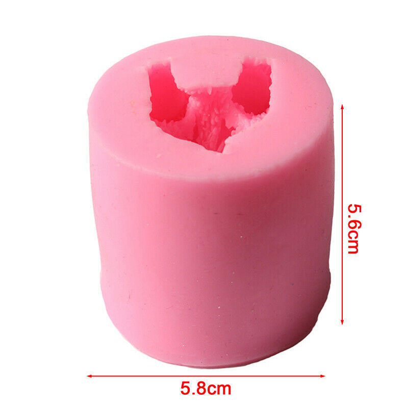Bear Shape Silicone Fondant Chocolate Cake Soap Mold Mould Cake Decoration ToI7
