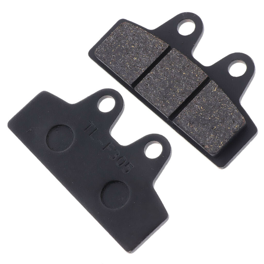 2Pcs Black Rear Brake Pads Disc Brake Pads Suit ATV Motorcycle