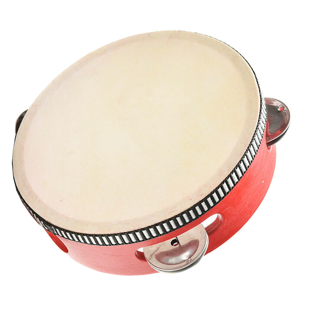 6 inch TAMBOURINE Percussion Drum Tamborine Children Musical Educational