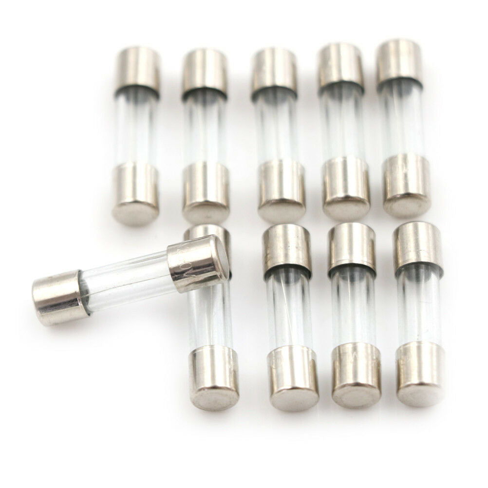 10pcs Glass Tube Fuse 5mm x 20mm 1.6A T1.6A 250V Slow Blow 1.6Amp.l8