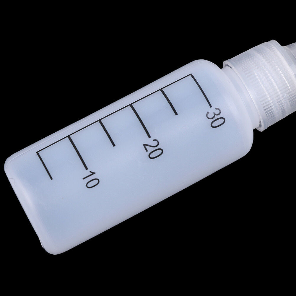 10Pcs 30ml multifunctional clear white glue applicator squeeze bottle DI.l8