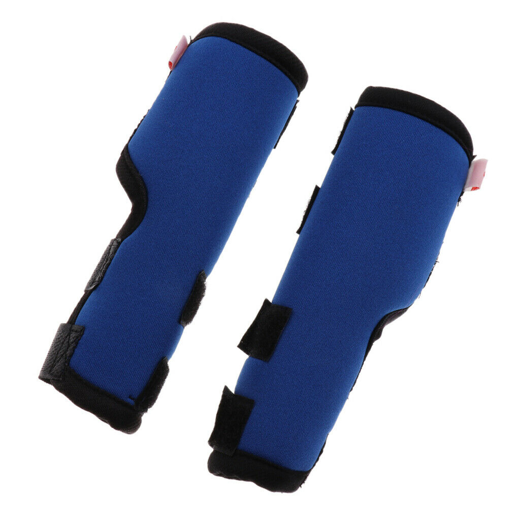Neoprene Pet Dog Foot Protective Pet Knee Pads Dog Joint Wrap Brace Blue S