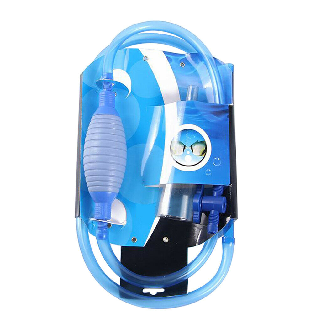 Durable Fish Tank Cleaner Easy to Use with Soft Hose Adjustable Outlet Valve
