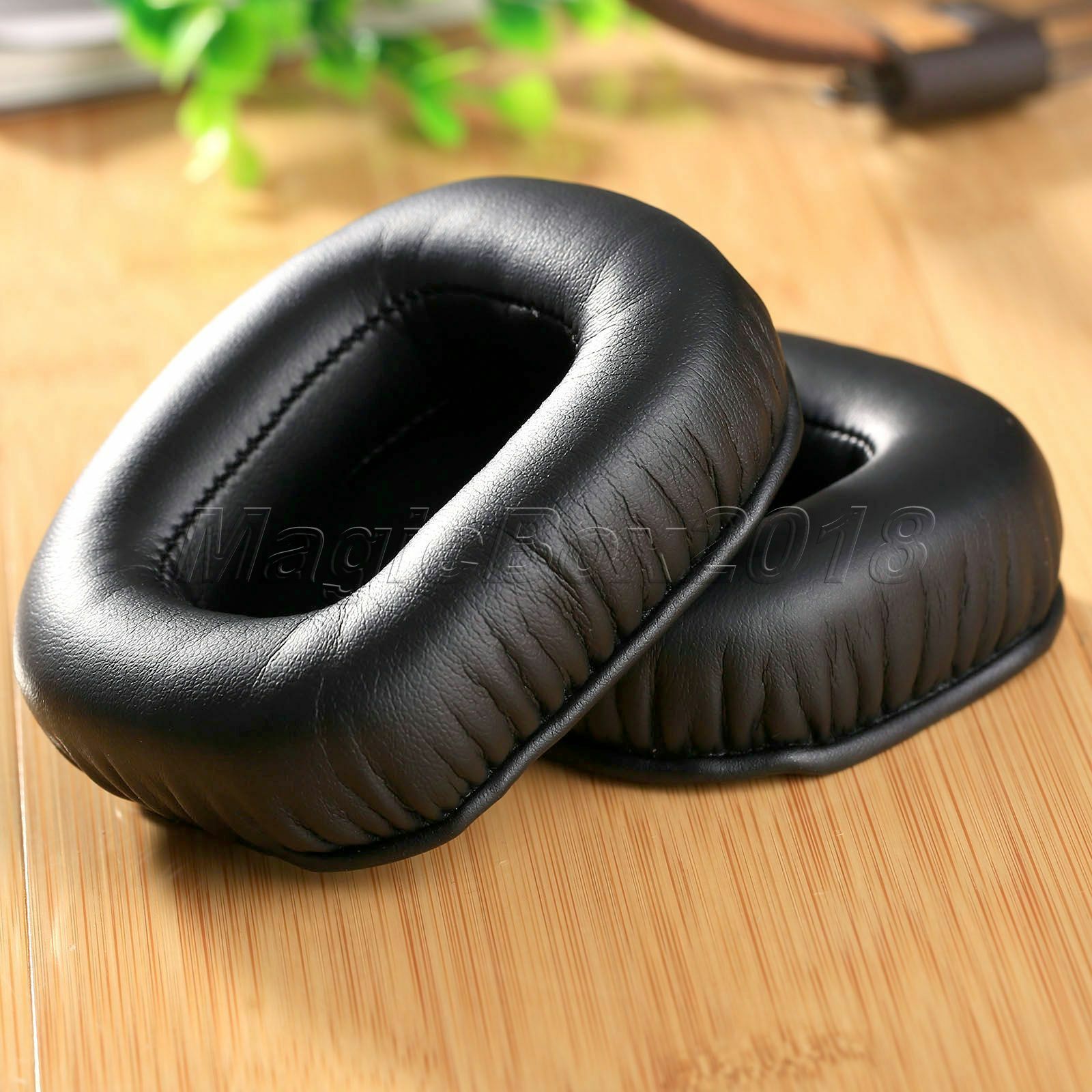 Replace Headset Ear Pads Cushion Black For Razer Tiamat Gaming Headphone EarPads