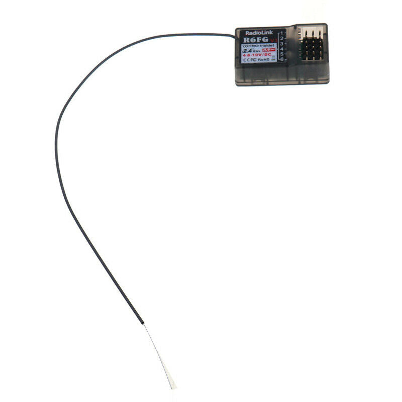 2.4GHz 4CH R6fg Receiver gyro inside for Radiolink RC4gS/R6FG Transmitter D I SJ