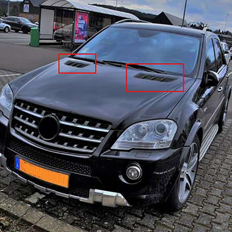 Car Hood Wind Screen Hood Air Outlet Decorative e Suitable for  W164 ML/GL 200T1