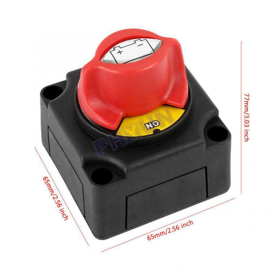 300A 12V/24V Battery Isolator Disconnect Switch for RTV ATV Car Truck Boat RV