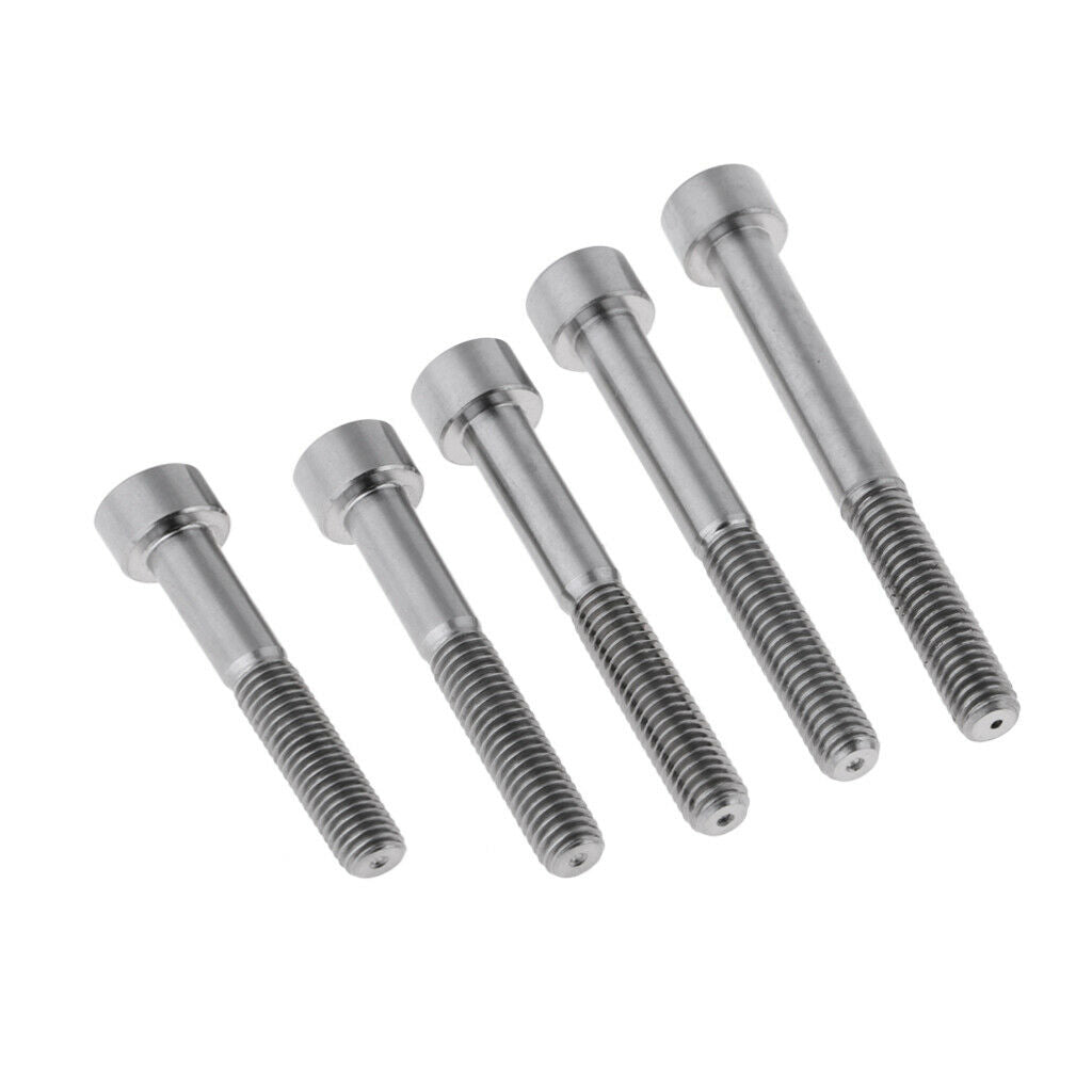 Titanium Alloy Bike Hexagon Socket   Crank Bottom Bracket Bolt Screw 35mm