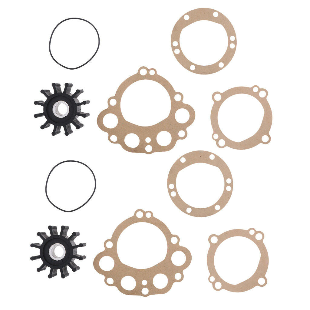 2pieces Flexible Impeller for   10077K 132-0375 33100 500166 23-2000