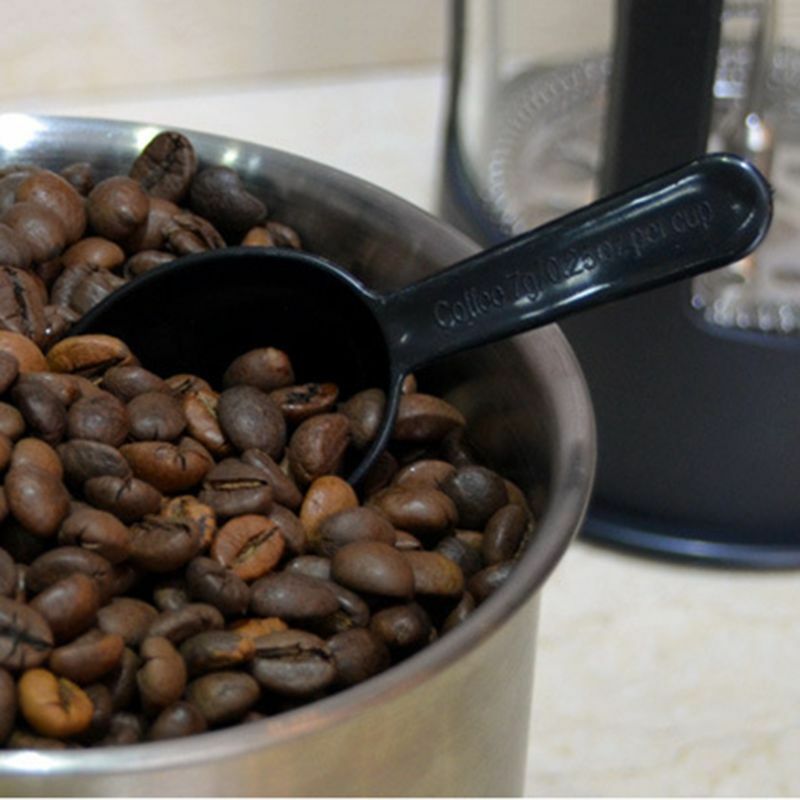5pcs Plastic Spoon Convenient Coffee Scoop 7g Baking Spoons Powder Measuring