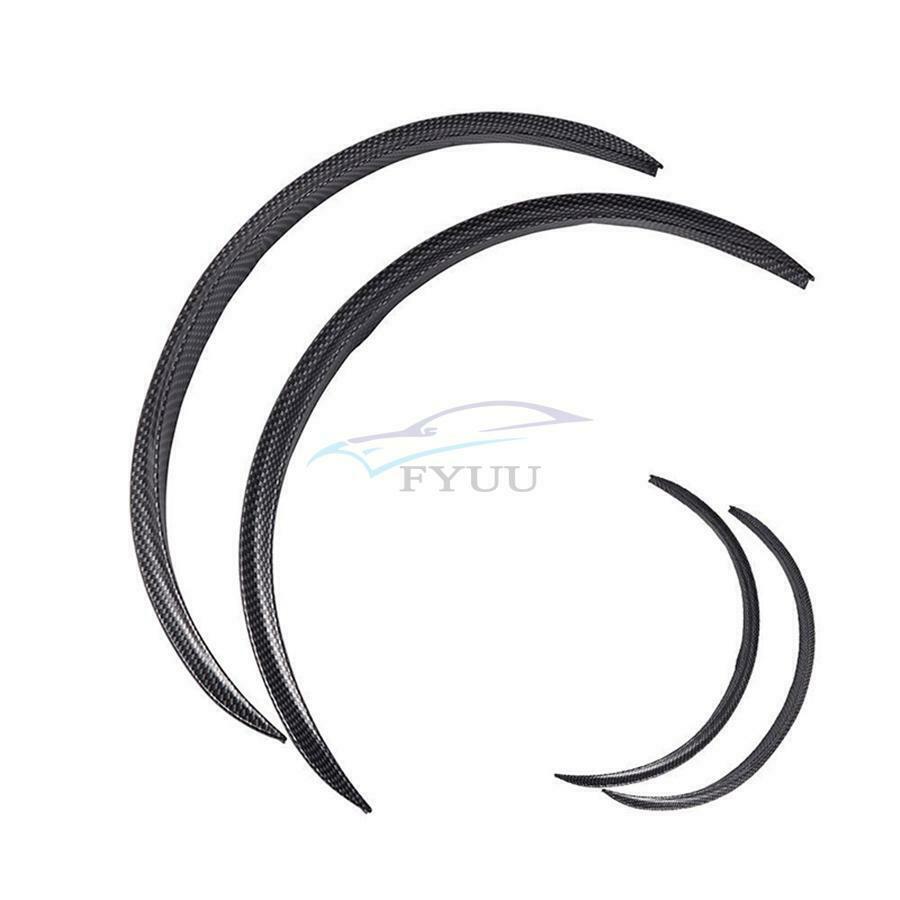 4 Pieces 28.7" Vehicle Wheel Trims Wheel Eyebrow Protection Strip For All Cars