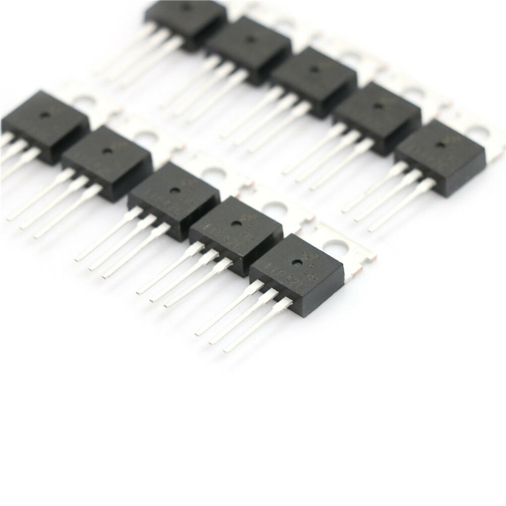10pcs TIP42C TIP42 TO-220 POWER TRANSISTOR PNP Trio.l8
