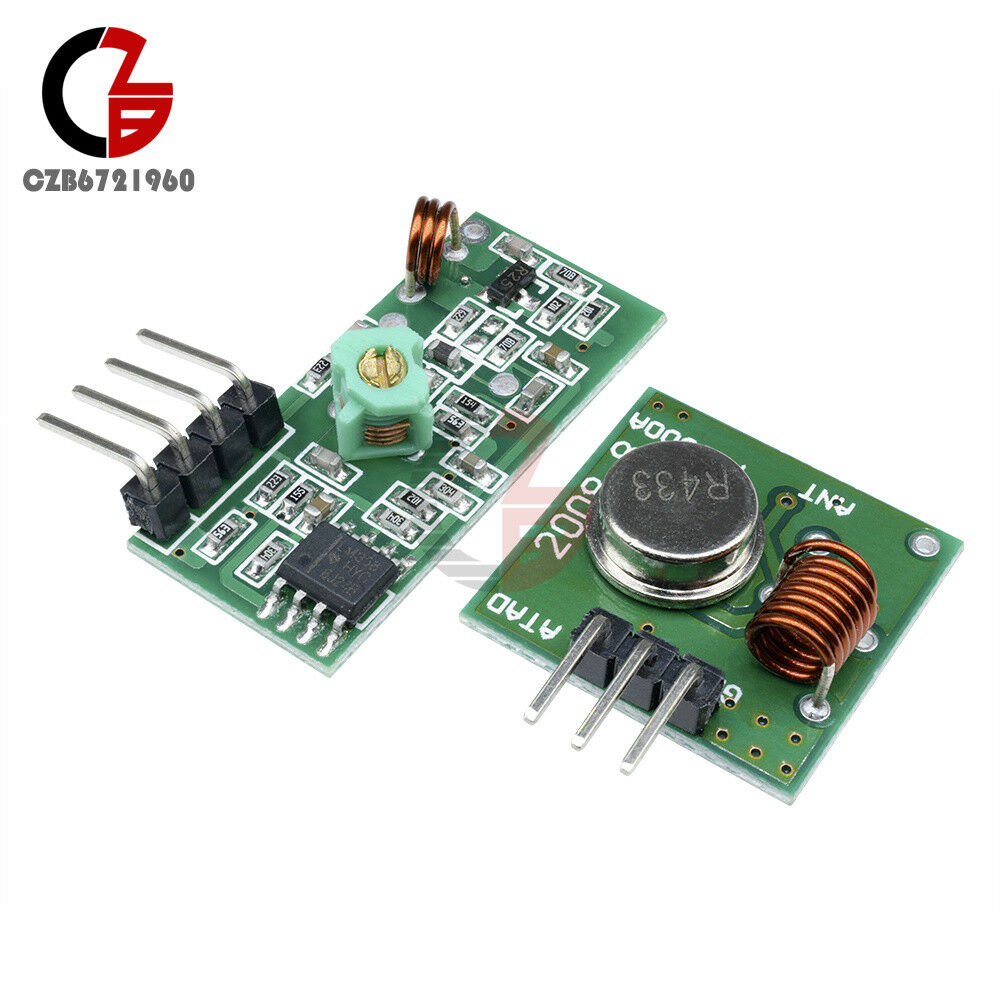 433Mhz RF transmitter and receiver link kit for Arduino/ARM/MCU WL