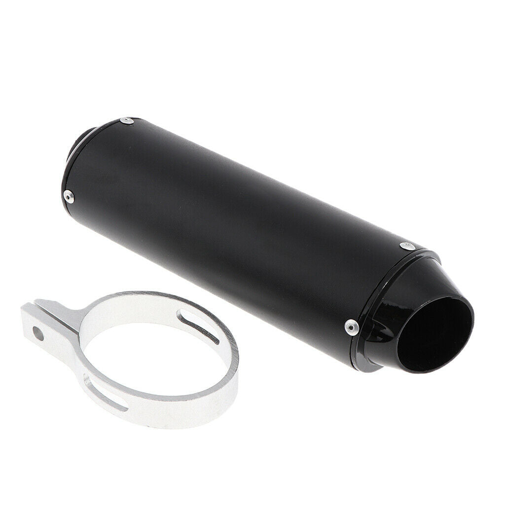38mm Motorcycle Racing Exhaust Alloy Muffler Tip Pipe Dirt Pit Bike