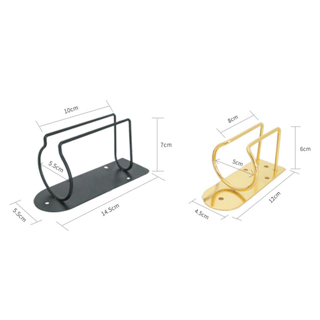 4pcs Hair Clipper Holder Barber Tools Storage Rack Trimmer Cutter Stand