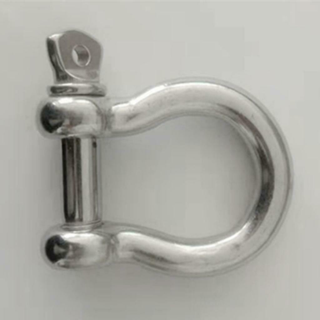 Marine Boat RV Anchor Chain Rigging Bow Shackle Pin 304 Stainless Steel 6mm