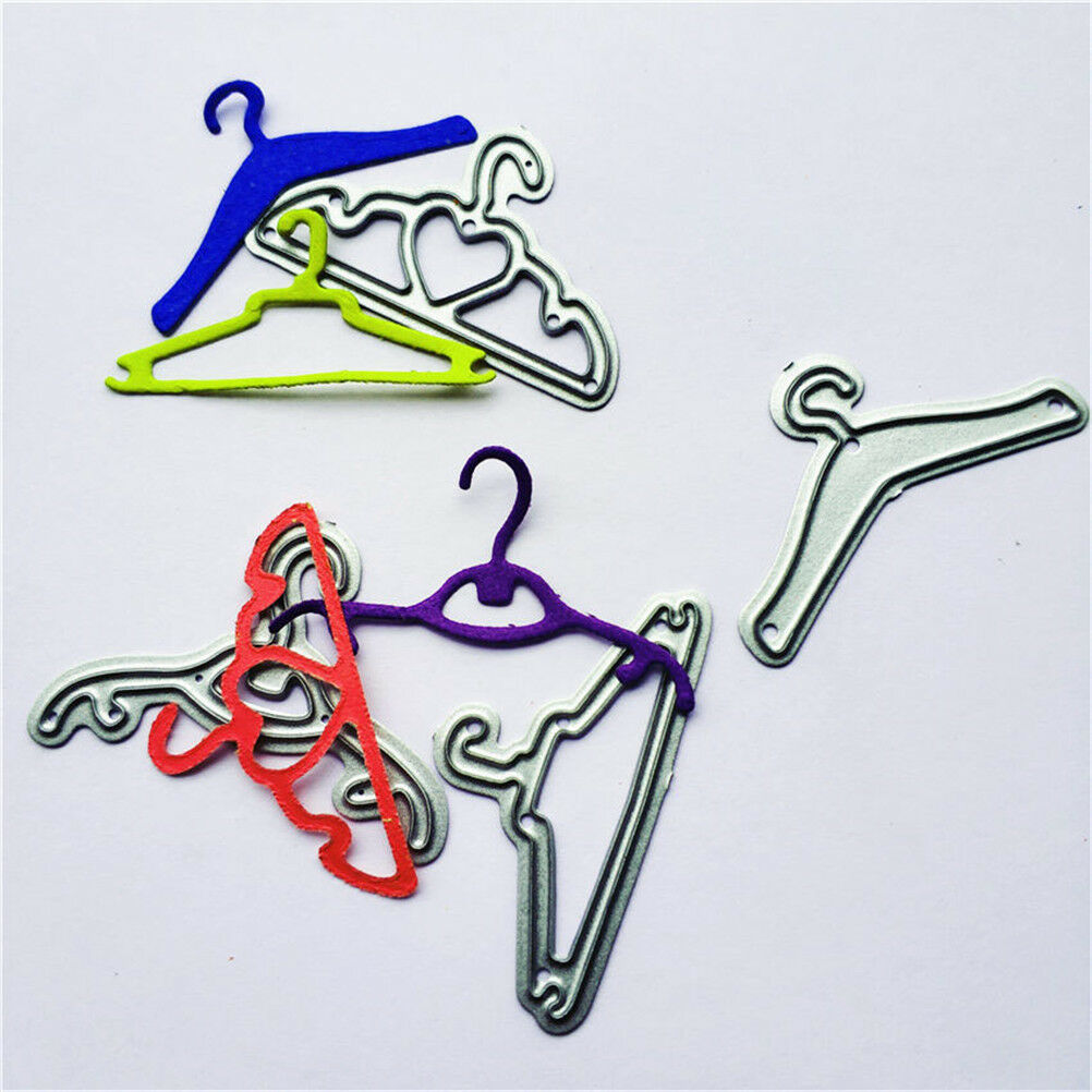 Vivid Clothes hanger Design Cutting Dies For Scrapbooking Card Craft Dec.l8