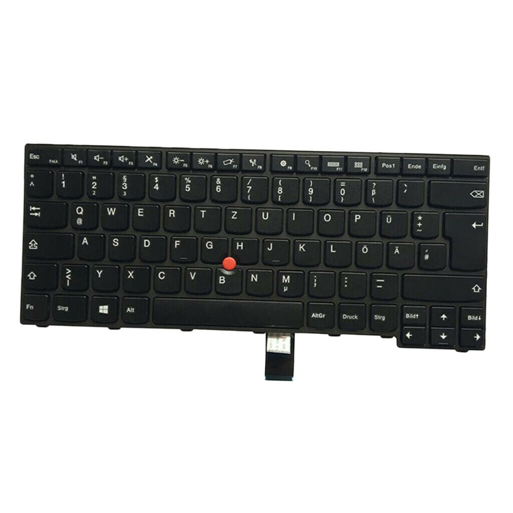 New Laptop Keyboard Replacement German for Edge E450 E455 E450C W450 Black