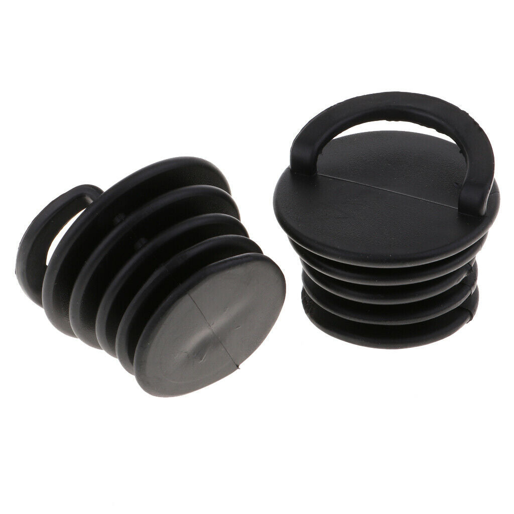 2pcs Universal Kayak Scupper Plug Kit Canoe Bungs Drain Holes Stopper