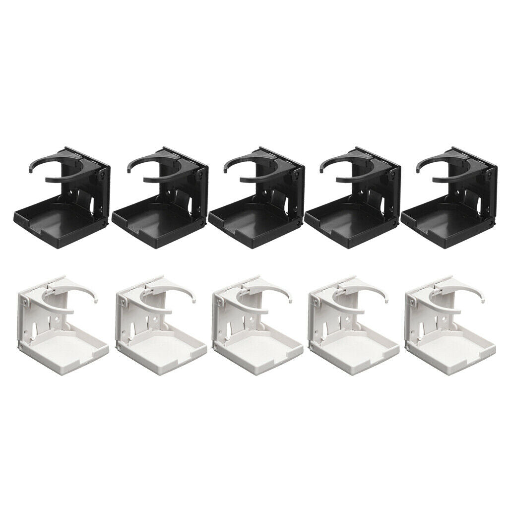 10x Folding Cup Drink Holder Onboard Storage for Car Truck Boat Camper Yacht