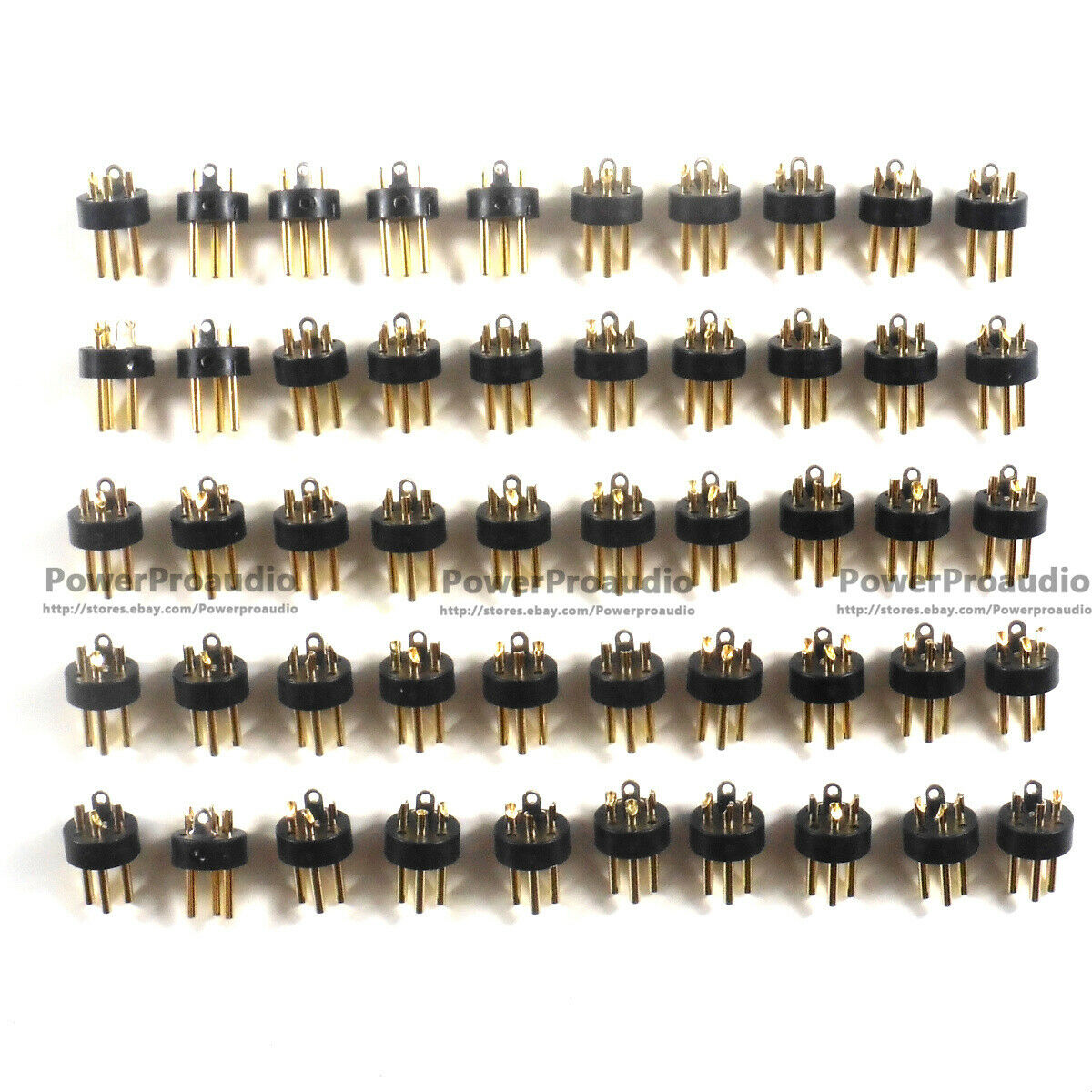 50 pcs XLR Plug Connector for Shure SM57 SM58 and BETA58 series Microphones