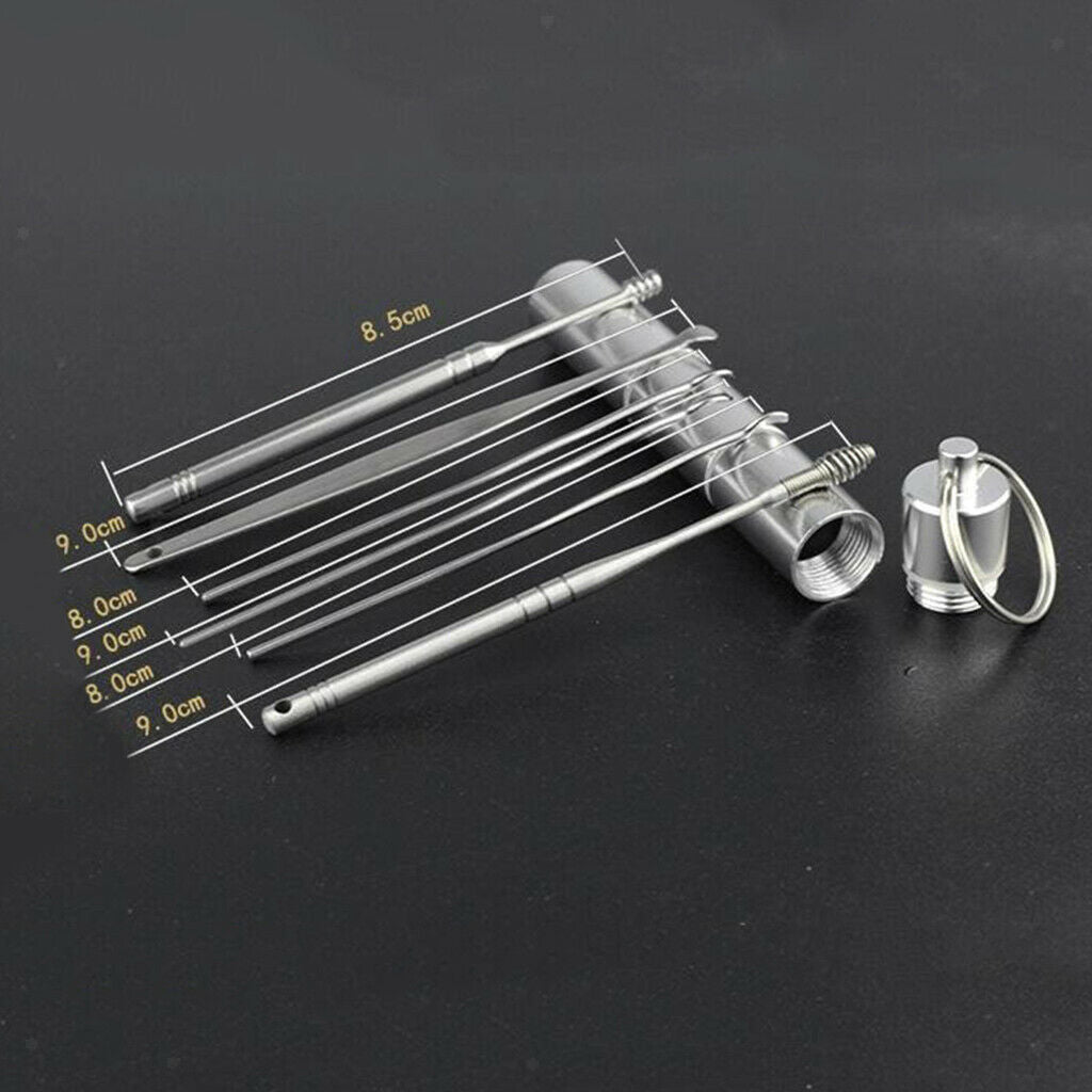 Set of 6 Ear Cleaners Earpick Wax Cleaner Enl Cleaner