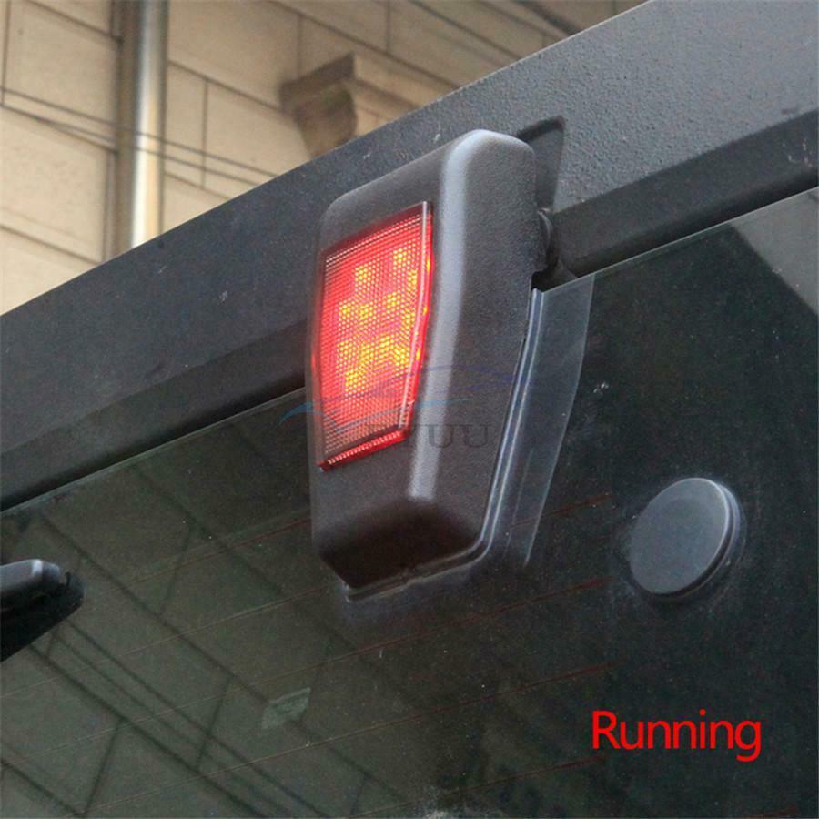 2Pcs Rear Window Right & Left Hinge Covers Lamp Running/Brake Light for Jeep JK