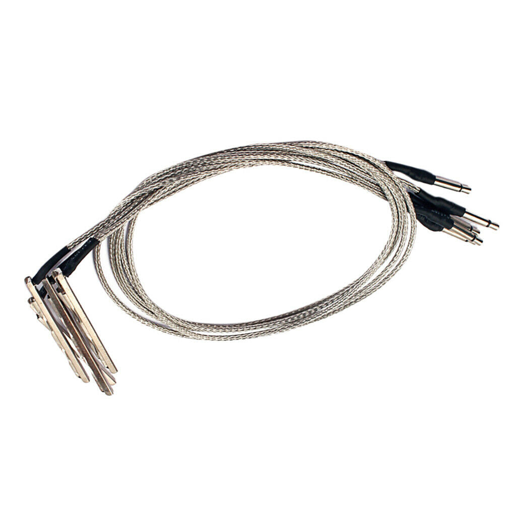 5pc Pickup Piezo Cable for 3 String Cigar Box Guitar Acoustic Guitar Parts