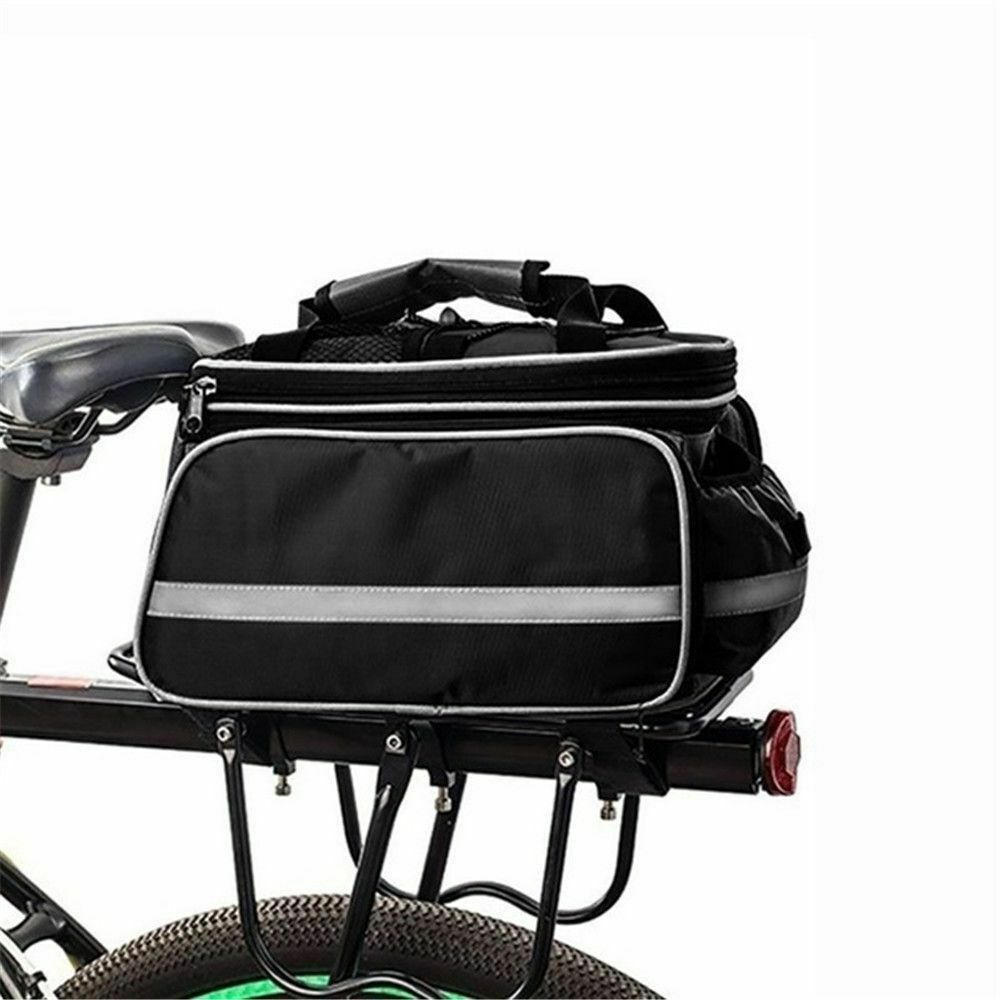 Rear Bag Riding Equipment Waterproof Pannier Rack Pack Cycling Shoulder Pouchs