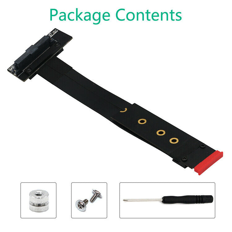 SFF-8639 (U.2) to NGFF M.2 Key M Extension Cable for U.2 NVME SSD