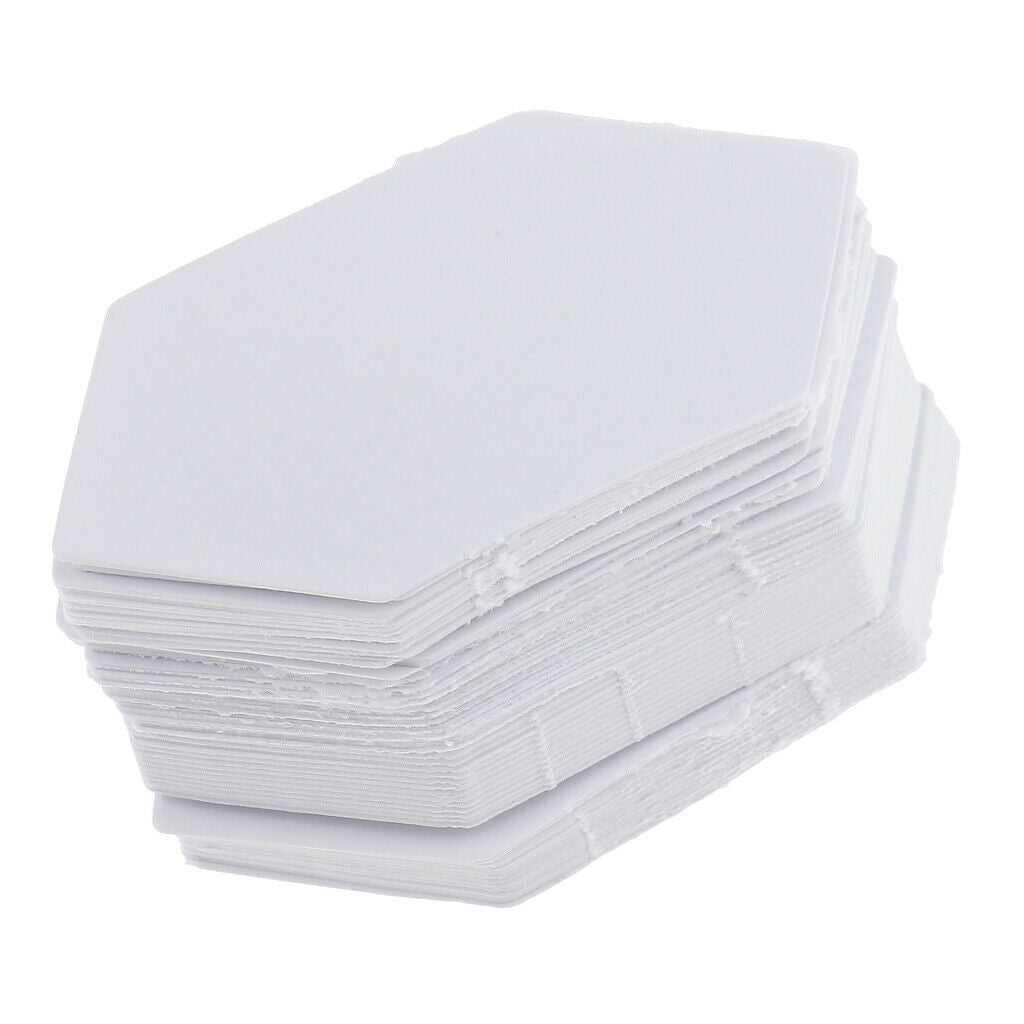 200x Hexagon Paper Quilting Templates