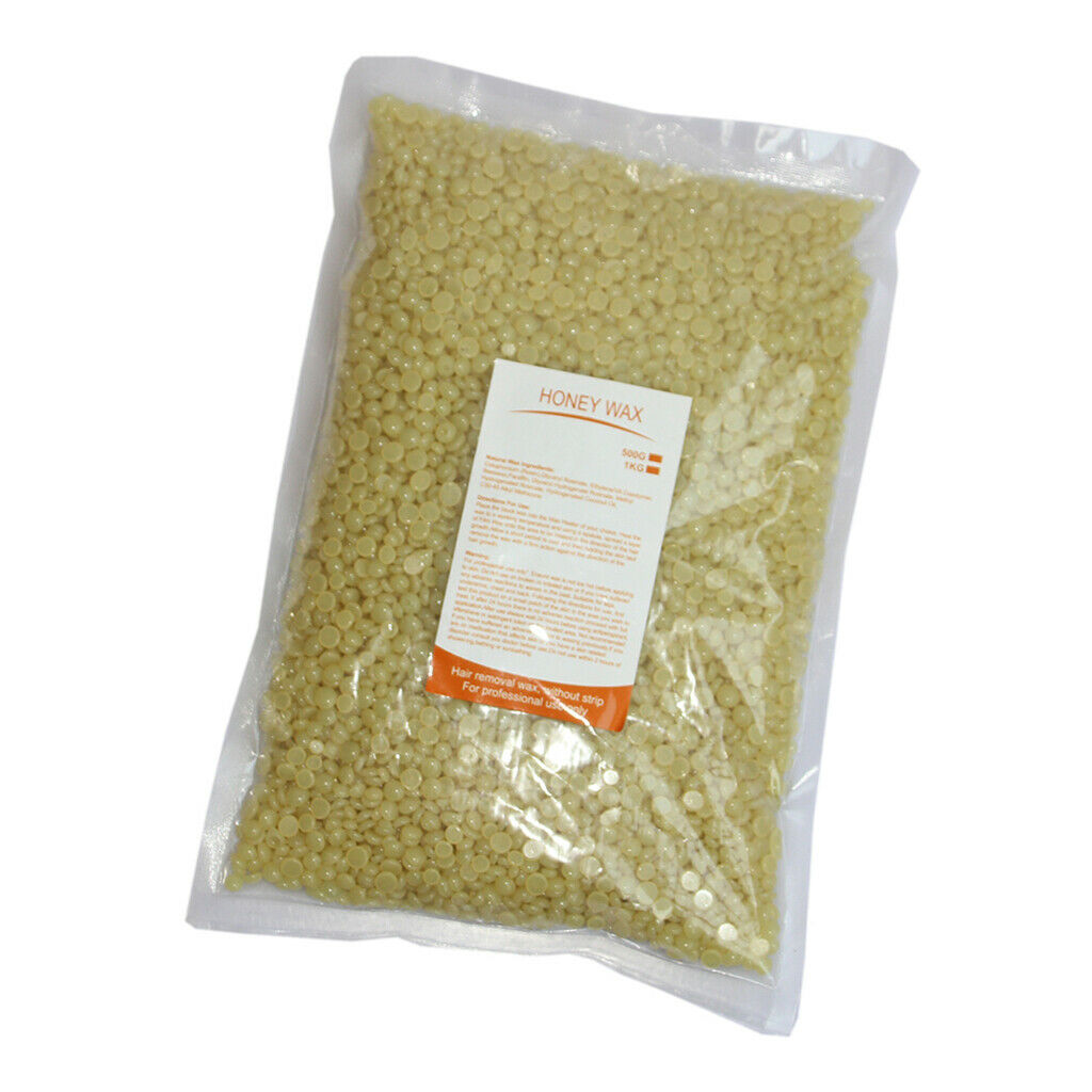3 Bags 17.5Oz Hard Wax Beans Hair Removal Depilatory Home Back Bikini Waxing
