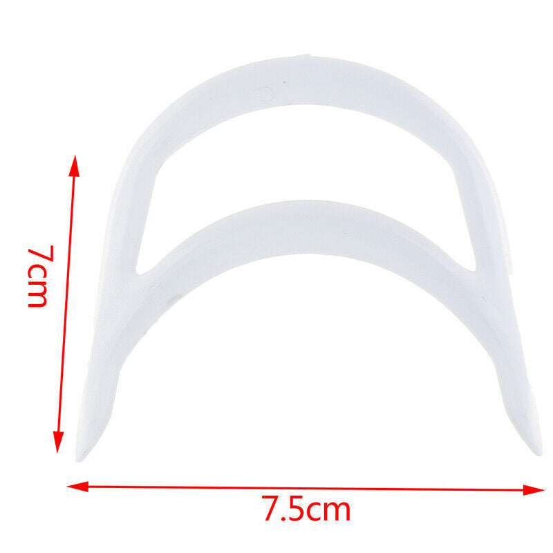 White Mustache Beard Salon Styling Tool Men Fashion Shave Shaping Templat.l8
