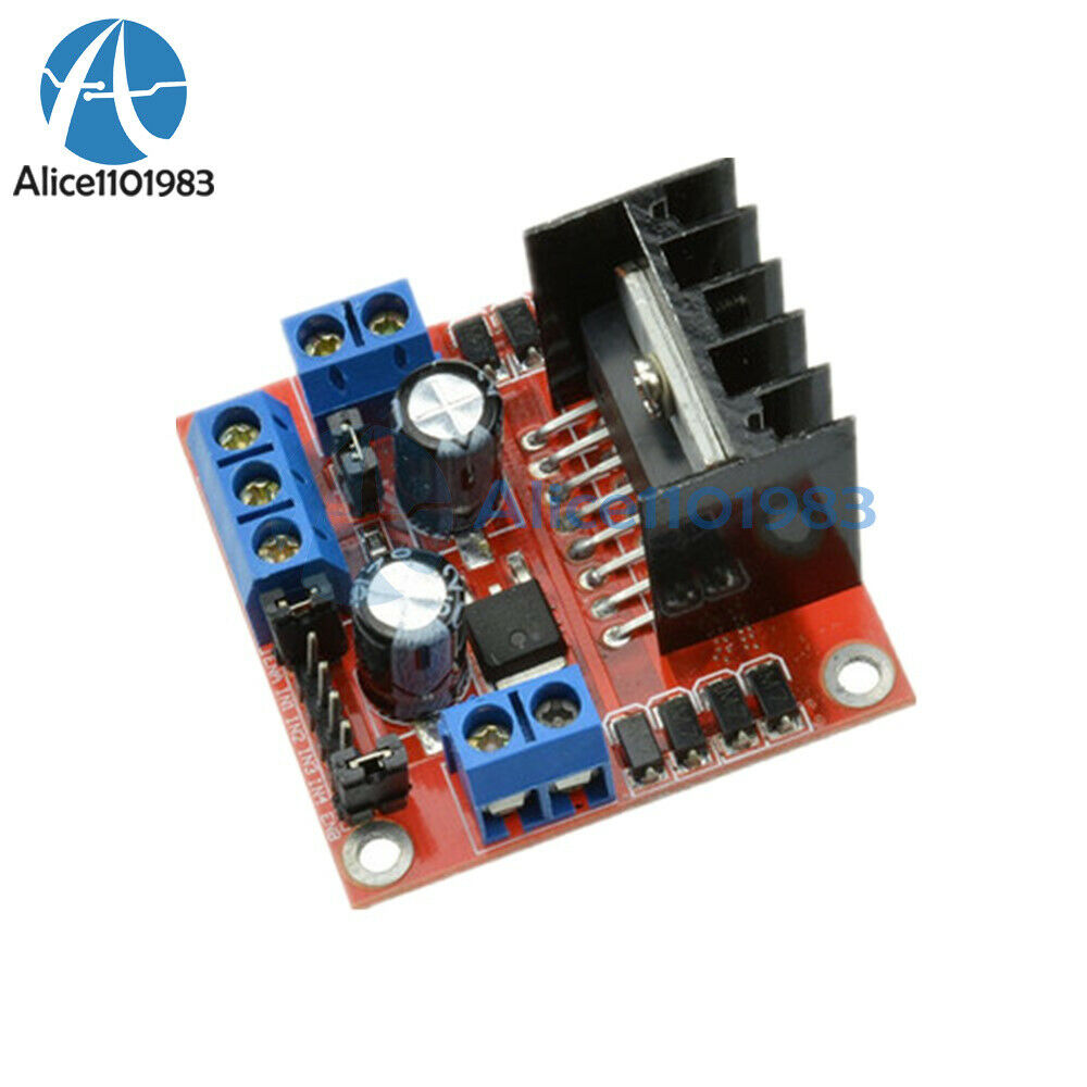 5PCS 25W L298N Dual HBridge DC Stepper Motor L298N Drive Controller Board Module
