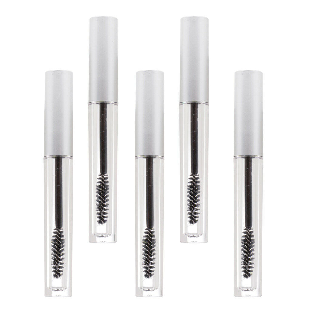 10 Packs 5ml Clear Reusable Empty Bottle Tube Container Makeup Vials Cosmetic