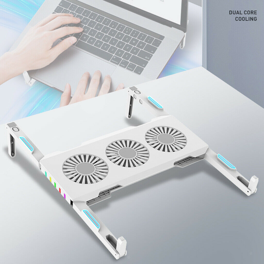 USB Radiator Laptop Cooler Foldable for PC Laptop Stand Cooling Holder