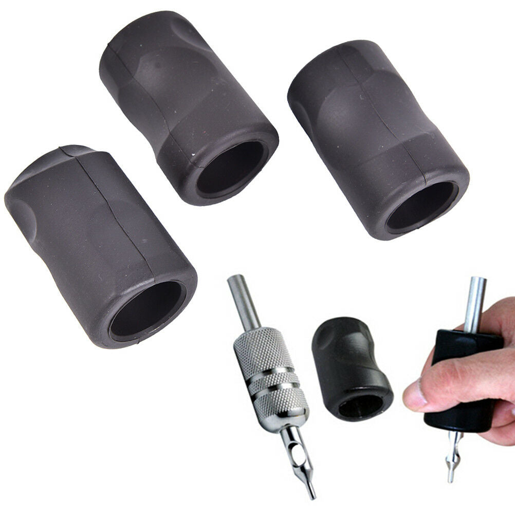 Professical  Silicone Rubber Tattoo Machine Gun Grip Cover Handle Holder25.l8