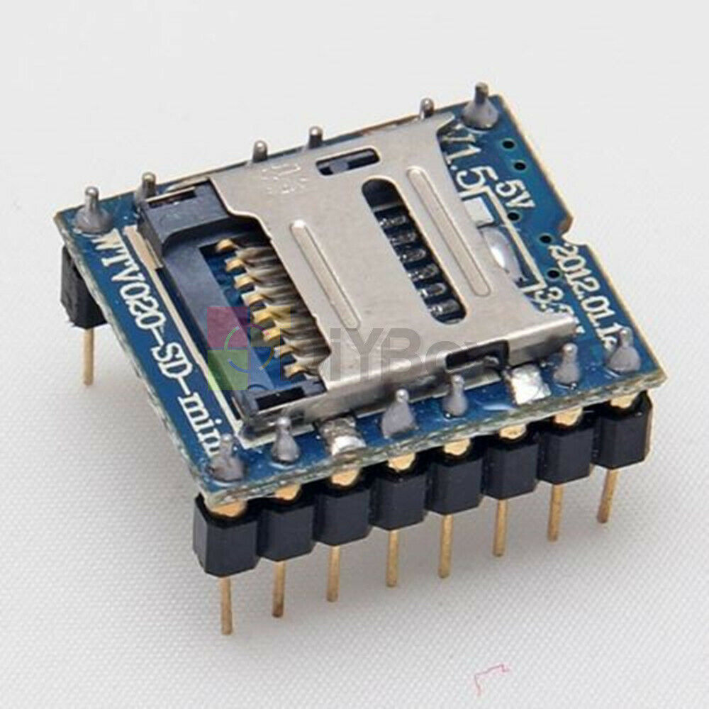 U-disk audio player TF SD card voice module MP3 Sound WTV020-SD-16P arduino D