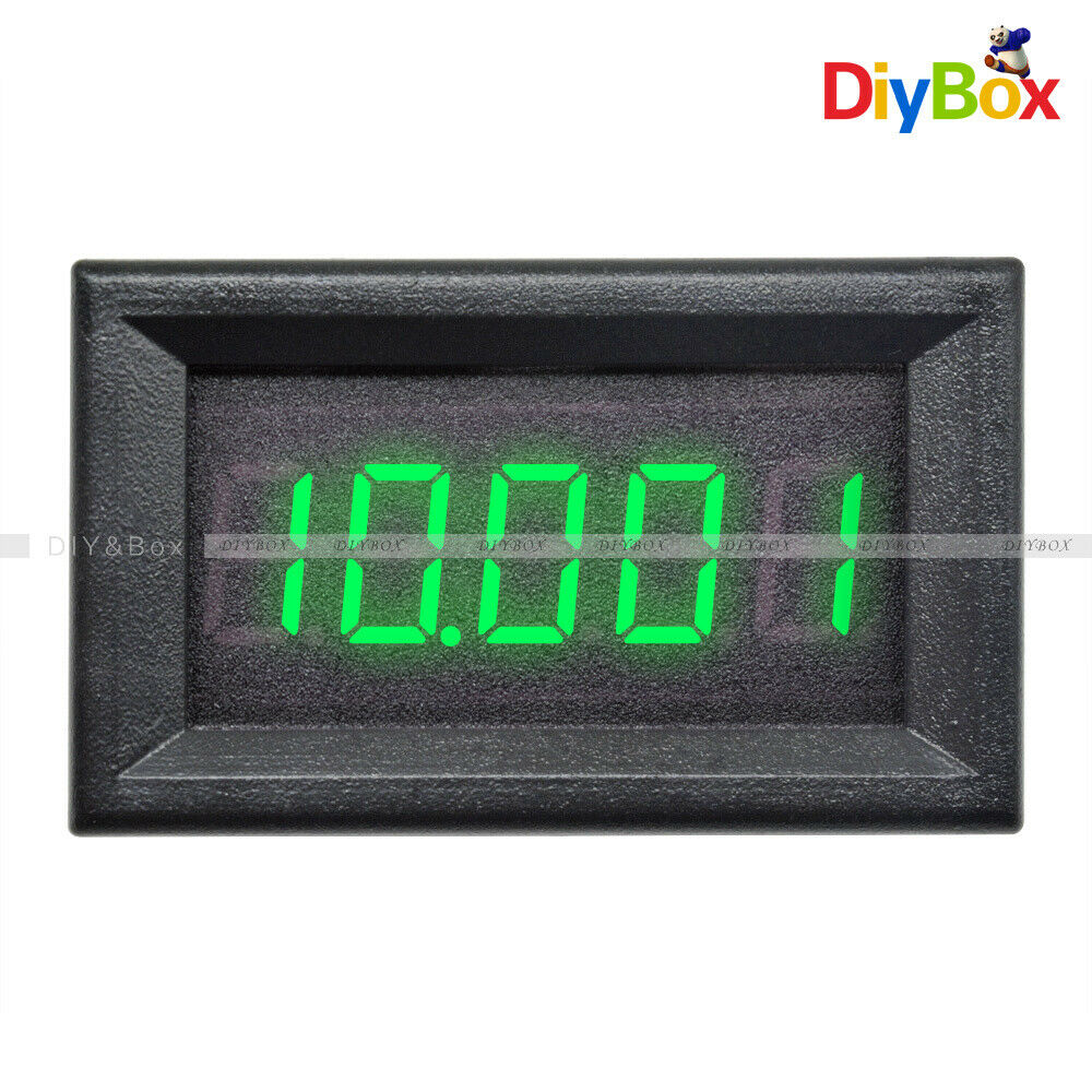 Green LED 5 Digit DC 0-4.3000-33.000VDigital Voltmeter Voltage Meter Car Panel D