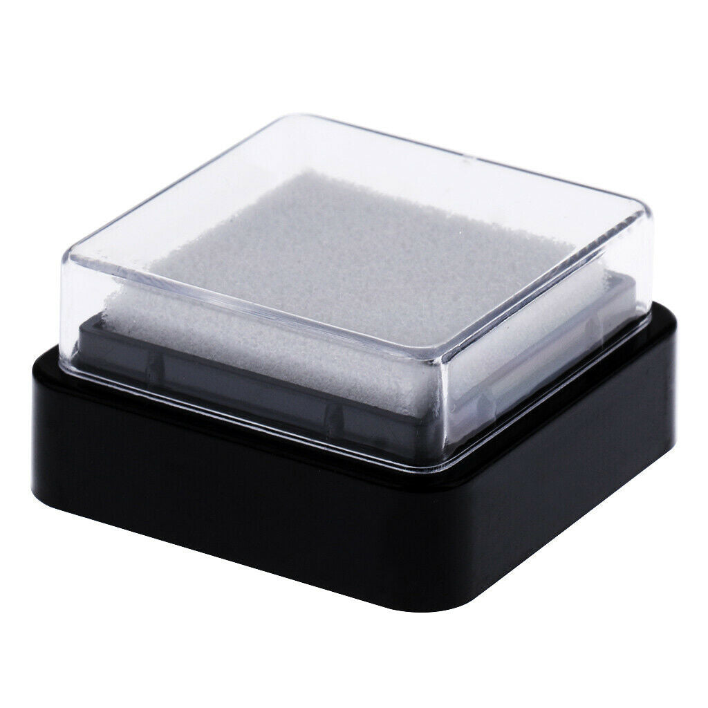10set Blank Ink Pad for Card Making Rubber Scrapbooking Paper Wood Projects