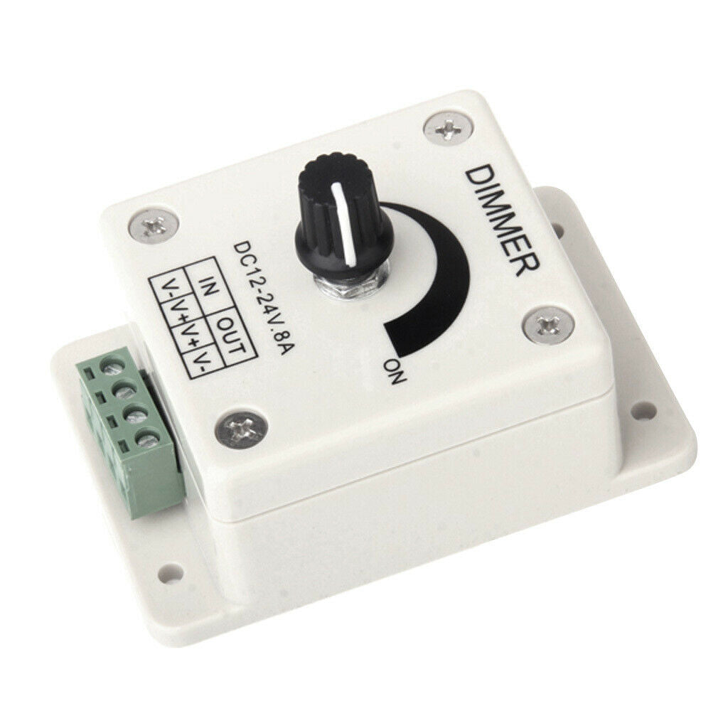 Home Bedroom 12-24V LED Dimming Controller LED Tape Lamps Living Room Decor