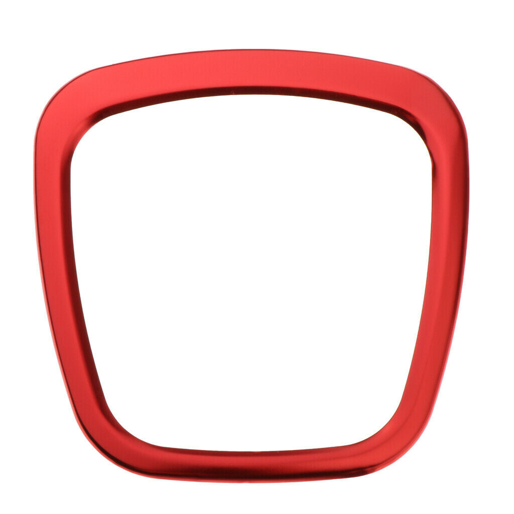 Aluminum Car Steering Wheel Center Badge Trim for AUDI A1 A3 A4L Q5 Q7 Red